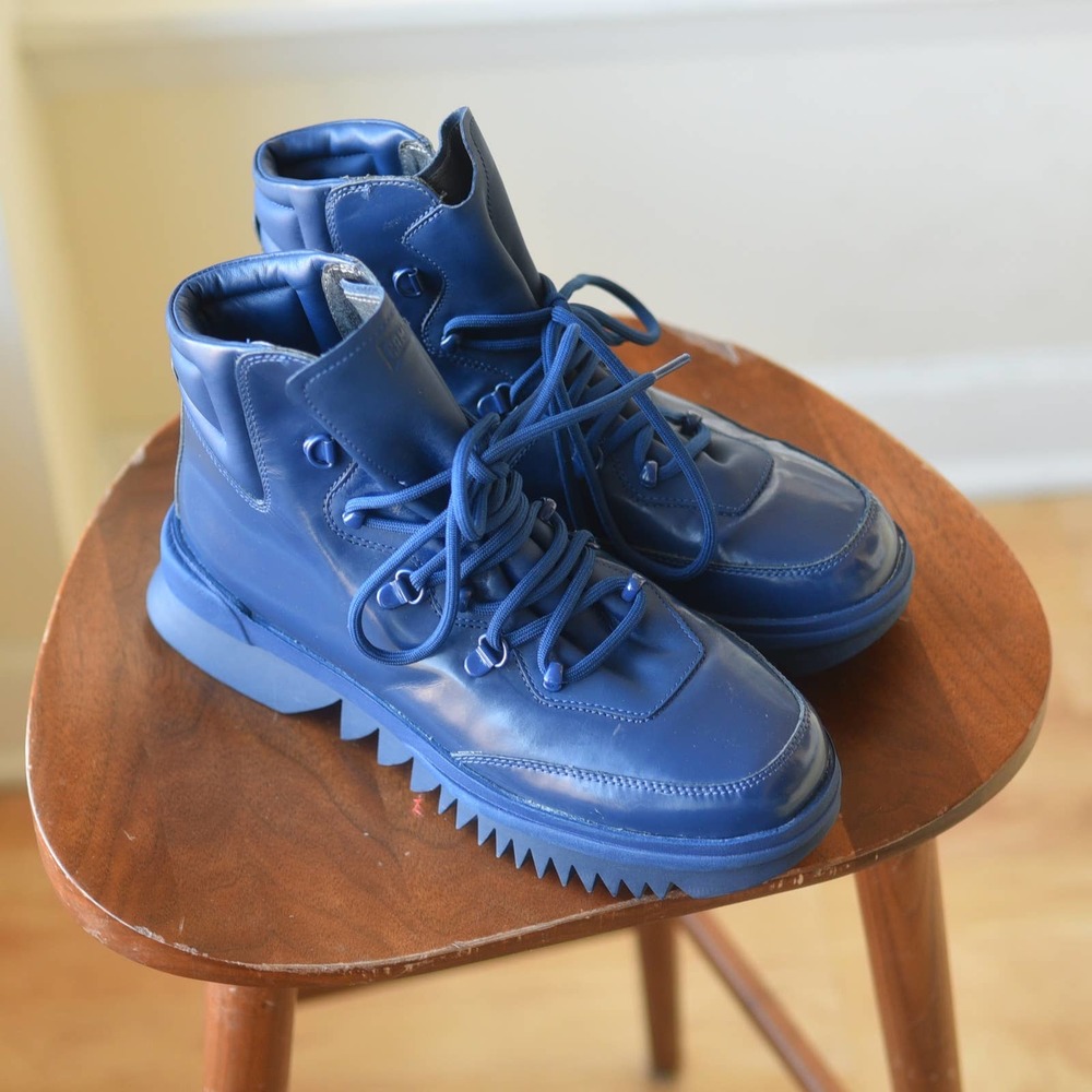 NWOT Camper REX Leather  Ankle Boots Sz 41